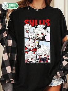 Women T-Shirts - Black - View 6