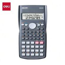 DELI D82MS Function Calculator, 240 Calculation Types, Dual-Line Display, Suitable For High School & College Exams, Portable Scientific Calculator, Dual Power Supply - Single Piece - View 11