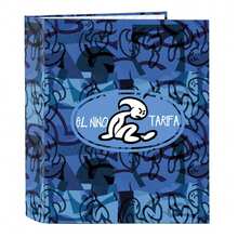 | Folio Folder El Niño Roller 4 Round Rings 40 Mm, Wide Spine 60 Mm, Hard Covered, Durable School Binder, Back To School, Document Organizer - 4 Rings - View 1