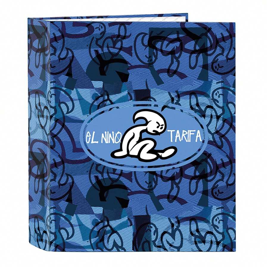 | Folio Folder El Niño Roller 4 Round Rings 40 Mm, Wide Spine 60 Mm, Hard Covered, Durable School Binder, Back To School, Document Organizer - 4 Rings - View 1