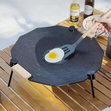 Outdoor BBQ And Indoor Polygonal Cast Iron Grill Pot, Multi-Functional Non-Stick Grill Pot - Double Ear Grill Pan - View 4