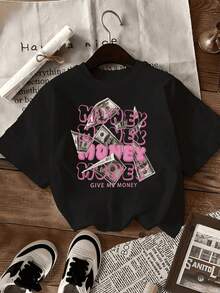 Women T-Shirts - Black - View 1