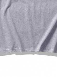 Comfortable Men's T-Shirt With  Skeleton And Letter Print For Halloween, Men's Graphic Tee, Outdoor Summer Clothing, Men's Apparel, Men's T-Shirts. - 黑色 - 查看 10
