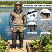 6-Piece Mosquito Net Set With Storage Bag, Suitable For Arms, Legs, And Head, Breathable Design, Ideal For Outdoor Activities Such As Camping, Hiking, Fishing, Etc - Mosquito Repellent Kit - 6pcs - View 8