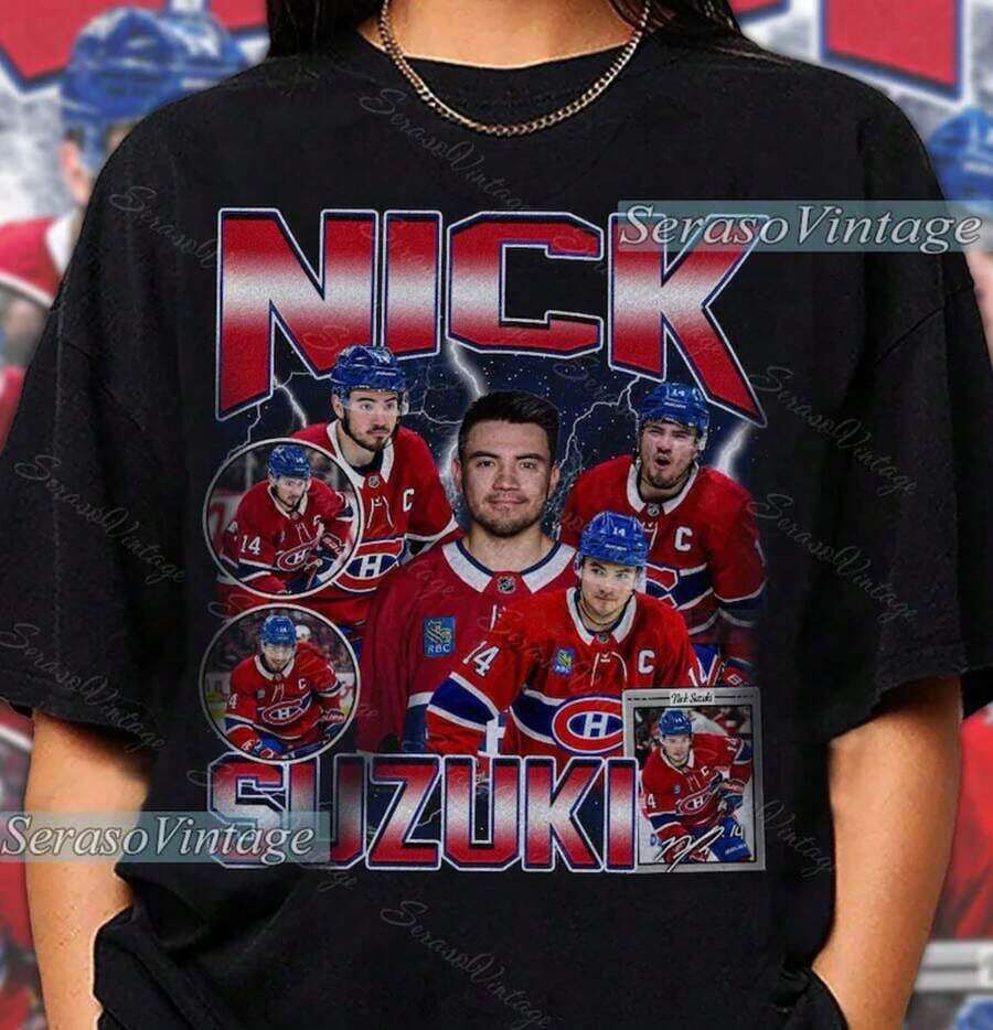 T-Shirt, Montreal Hockey Sweatshirt, Hockey Fan T-Shirt, T-Shirt, Pirate T-Shirt, Hockey Player T-Shirt - 黑色 - 查看 1