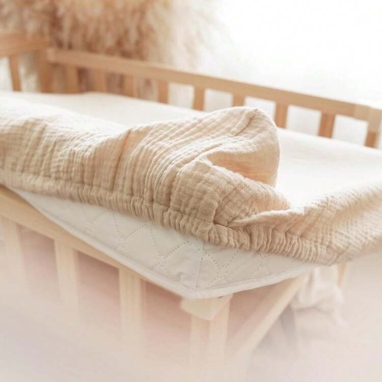 2 Packs Muslin Changing Pad Covers For Boys, Ultra Soft & Breathable Baby Diaper Changing Table Covers, Neutral Nursery Diaper Changing Pad Sheets, 32 X 16 Inches, Essentials Infant Items - Multicolor - View 4