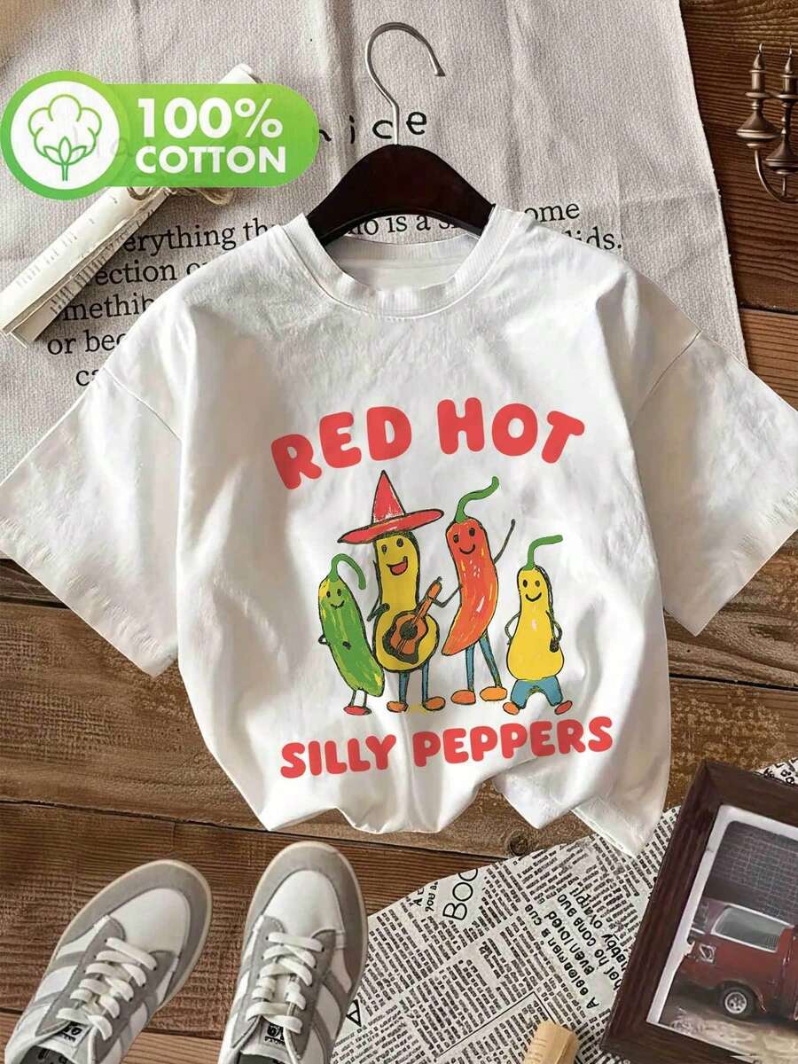 Women's T-Shirt For Spring And Summer - 白色 - 查看 1