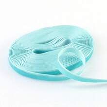 5 Yardas/Paquete Cinta de terciopelo de 3/8 pulgadas, colores surtidos, envolver regalos, manualidades DIY, lazos, coronas, decoración de bodas, Acción de Gracias - 5 tamaños de 10 mm - Ver 10
