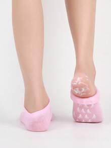 1 par de calentadores de gel hidratantes para pies y piernas/plantillas de cuidado de pies - Calentadores de piernas suaves e hidratantes, calentadores de piernas para cuidado de pies, cubiertas de máscara para pies, calentadores de piernas de gel, cubiertas de calentadores de piernas hidratantes, para cuidado de pies, hidratación de pies, cubiertas de zapatos para protección de pies, diseño ligero y fácil de limpiar, adecuado para cuidado de pies en el hogar, alivia talones agrietados, suaviza la piel áspera - multicolor - Ver 7