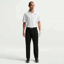 Nike Áo Polo nam AS M NK DF PAR POLO SS SOLID, Áo polo tay ngắn cổ bẻ dệt kim TIB0234-100 - Đen và trắng - Xem 6
