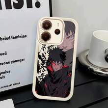 Phone Case: Adorable Anime Secret Technology, Shock-Absorbing, Fashionable, With Lens Protection, Soft, Suitable For Xiaomi  Note 14 4G - [白色的] - 查看 3