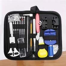 147-Piece Watch Repair Tool Kit, Suitable For Watchmakers' Case Openers, Link Pins, Spring Bar Removers, Convenient Watchmaker Tool Set, Ideal Gift Choice - one-size - View 3