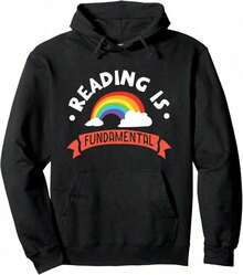 Book Nerd Compatible, Fun Gift For Readers, Book Lovers, Men And Women, Hoodie. - 黑色 10 - 查看 1