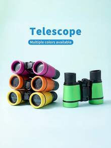 2pcs Colorful Outdoor Binoculars, High-Quality Material, And Reliable, Multifunctional: Holiday Decoration, Sightseeing, Outdoor Adventure, Concert Viewing, Birdwatching - Multicolor - View 1