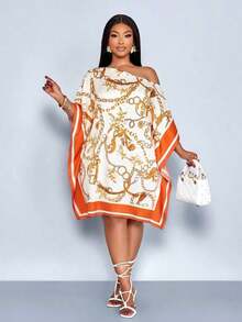 Women Midi Dresses - 杏 - 查看 4