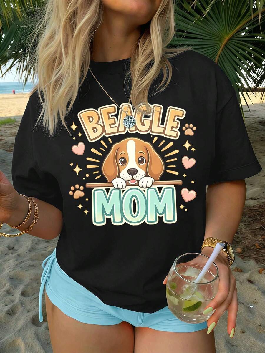 Kvinnor T-shirts - Svart - Visa 1