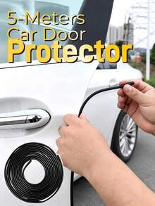 5M Car Door Edge Protector, Anti-Scratch Protective Seal Strip, Automotive Collision Avoidance Seal Strip, Car Door Bumper Strip, Invisible Door Edge Guard - A - View 1