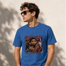 Men T-Shirts - 黑色 - 查看 3