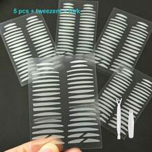 1/3/5/10 Sheet Ultra Invisible Clear Double Eyelid Stickers, Natural Long-Lasting Eyelid Lift Tapes For Hooded Eyes, Waterproof & Sweatproof, No Trace For All Day Wear - Nude - View 15