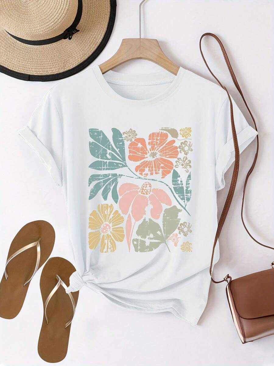 Women T-Shirts - White - View 1