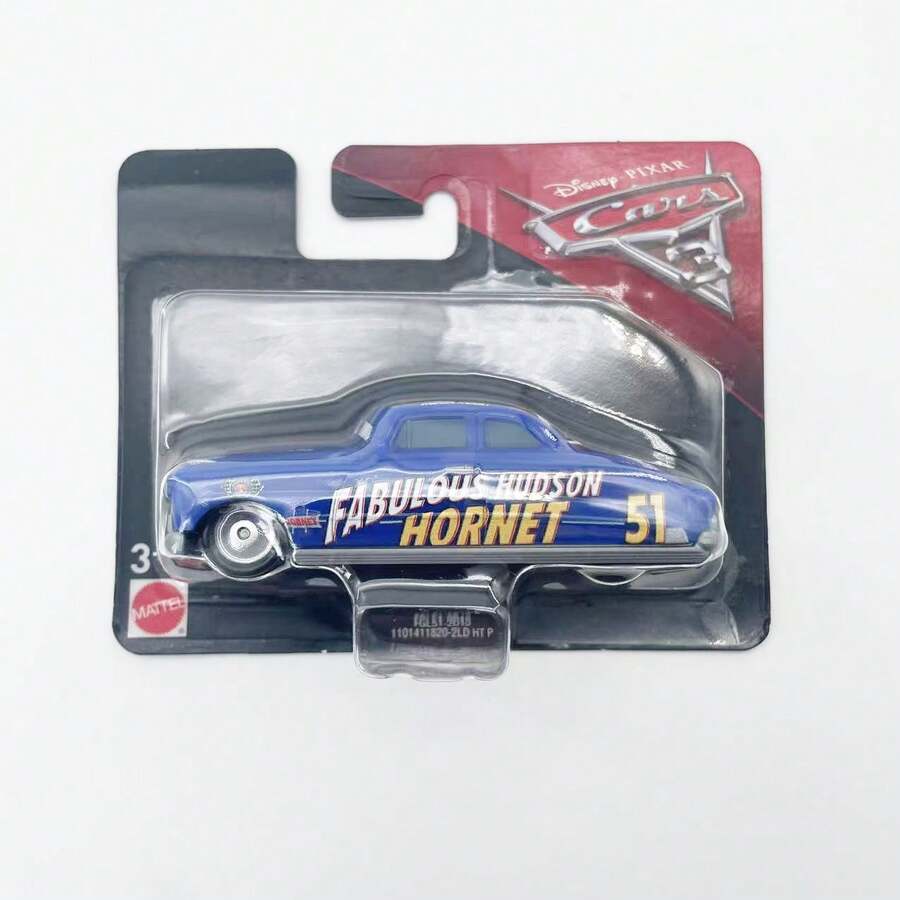 Mattel Mattel 美泰官方授權 Cars 系列經典迷你合金賽車,精緻哈德遜大黃蜂 - 多款口袋收藏模型玩具,適合兒童 - Fabulous Hudson Hornet - 查看 1
