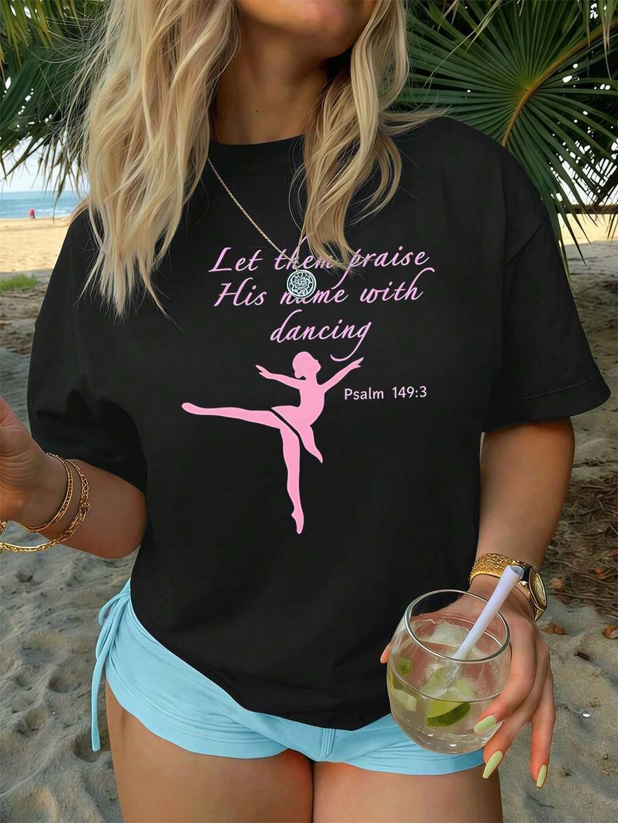 Camisetas de Mujer - Negro - Ver 1