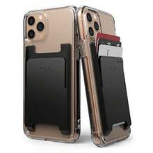 Adhesive Cardholders - Black - View 2