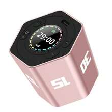 Digital Timer Clock - Sensor Rotating Display, 60 Hour Battery with USB Charge, Classroom Timer with Easy Set, Kitchen Study for Cooking Baking Meeting, Timers Clock for Exercise Bathroom Daily Use - Rosa1 - Ver 1
