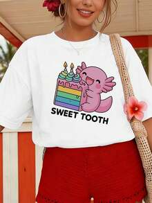 Women T-Shirts - White - View 1