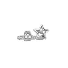 1 pieza Joyería de diente con estrella hueca de diamante de imitación, Grillz de estilo hip hop para mujer, para fiesta en el escenario - Multicolor - Ver 3