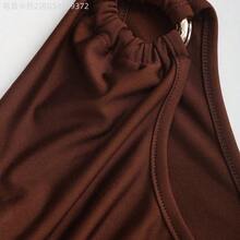 Women Blouses & Shirts - Marron - View 4
