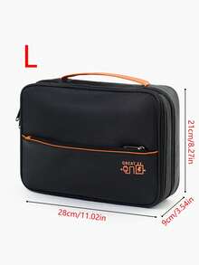 1pc Multifunctional Portable Data Cable Storage Bag, Can Store Electronic Accessories, Chargers, Power Banks, Earphones And Other Devices - Multicolor - View 13