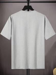 Agarra-te, se pone peor. Humor sarcástico. Camiseta divertida para adultos, tallas S-4XL. Mismo estilo para hombres y mujeres. Camiseta estampada de manga corta para el verano 2026. Camiseta de manga corta de 220G, informal y moderna, de cuello redondo, estilo urbano, para hombre, talla grande. - Negro - Ver 7