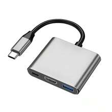 3-In-1 USB-C Hub With 4K HD, Fast Charging PD3.0, Suitable For Laptops, Monitors, Aluminum Alloy Pro - View 10