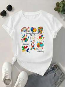 Women T-Shirts - White - View 2