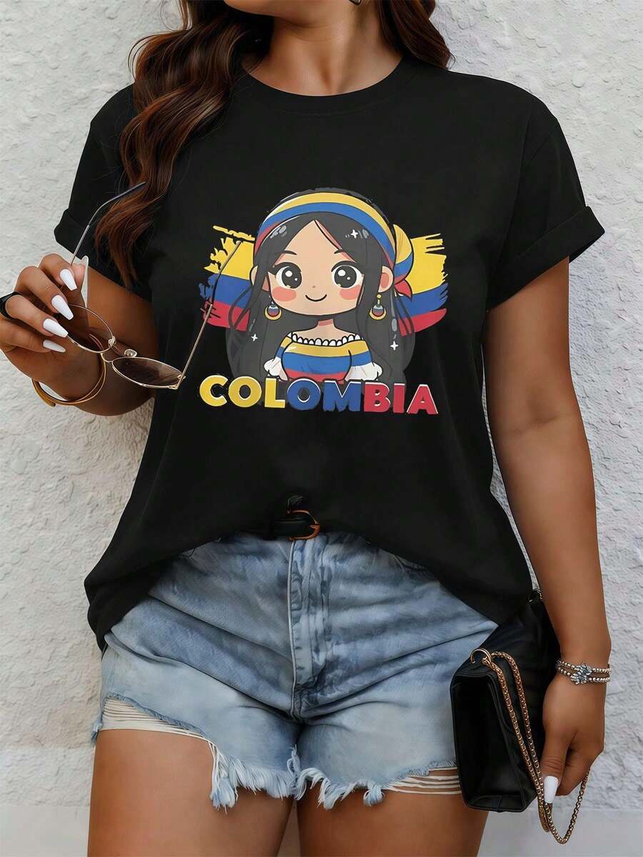 Women T-Shirts - Black - View 1