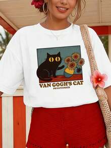 Women T-Shirts - White - View 1