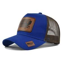 Polo de golf , Gorra de golf, Gorra de golf, Gorra de golf, Para hombre, Para mujer, Gorra con visera, Sombrero de sol para mujer, Gorra de béisbol de malla con logotipo LA Rooster, Gorra con visera bordada, Gorra de malla para verano con protección solar 2026 - CM676-16 Azul Real - Ver 12