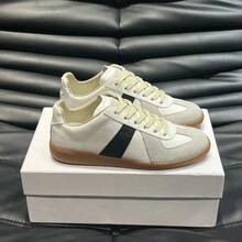 Zapatos casuales unisex, tallas 36-45, zapatos casuales para mujer y zapatos deportivos para hombre, zapatos planos con cordones de suela suave, zapatos cómodos y ligeros para uso diario, zapatillas clásicas de corte bajo y versátiles para hombre y mujer, zapatos deportivos casuales para skateboarding, nuevo estilo moderno para parejas. - 10 - Ver 10