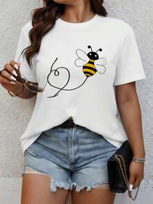 Kvinnor T-shirts - Vitt - Visa 1