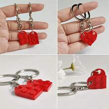 Gantungan Kunci Bentuk Hati, Gantungan Kunci Pasangan Serasi, Hadiah Pernikahan, Hadiah untuknya, Hadiah untuknya, Hadiah Ulang Tahun, Hadiah Hari Valentine, Hadiah Tahun Baru, Hadiah untuk Sahabat - MultiWarna - View 5