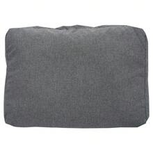 Conjunto de comedor de jardín, muebles de patio, 6 personas, configuración en esquina, hierro galvanizado, tablero de cristal, cuerda trenzada a mano, incluye dos mesas de centro y un sofá, gris - Gris - Ver 10