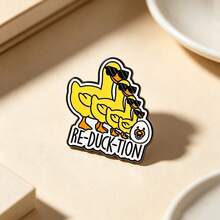 RE-DUCK-TION 珐琅胸针 时尚装饰胸针 领针 包包徽章 珠宝礼品 - 彩色 - 查看 5