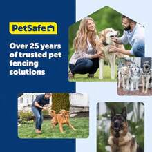 PetSafe Pawz Away Indoor Pet Barrier with Adjustable Range Dog and Cat Home Proofing Static Correction Wireless Pet Gate Keeps Areas Off Limits Battery-Operated For Pets 5 lbs. and Up - Marrón - Ver 7