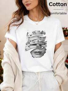 Women T-Shirts - Weiss - View 9