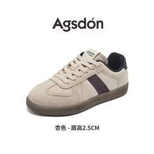 Zapatos casuales unisex, talla 36-45, zapatos casuales de mujer y zapatos deportivos de hombre, zapatos planos de suela blanda con cordones, zapatos cómodos y livianos de hombre para uso diario, de corte bajo,,,,,Zapatillas blancas de mujer, novedad de verano 2026, zapatillas deportivas casuales blancas vintage para combinar con faldas, zapatillas de entrenamiento alemanas. - P143143 Amarillo - Ver 9