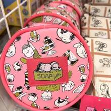 SNOOPY 1件全新日系卡通可爱日常搭配便携化妆包，首饰收纳整理包，新年礼物，情人节礼物，复活节礼物 - 彩色 - 查看 6