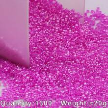 Approx. 1300pcs 2.5mm Multicolor Cream Machine-Embroidered Glass Seed Beads, Handmade Beading DIY Jewelry Accessories For Bracelets And Necklaces - DIY Glass Beads - View 15