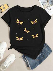 Kvinnor T-shirts - Svart - Visa 2