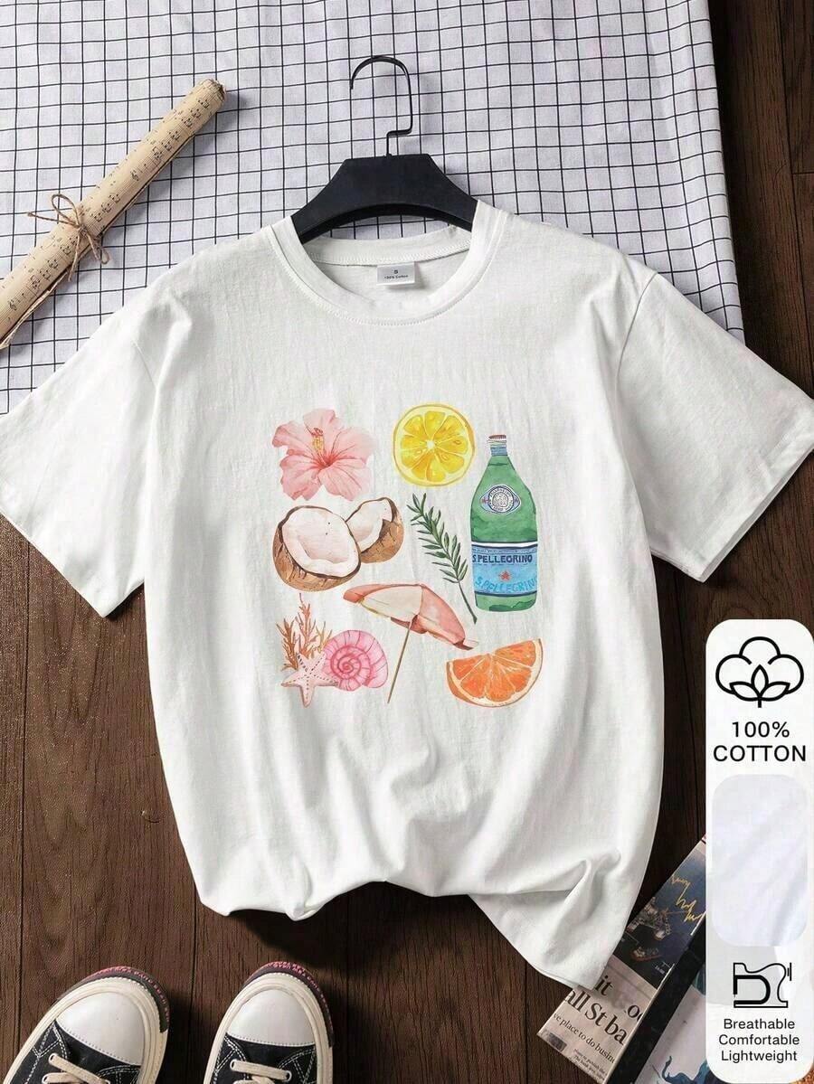 Women T-Shirts - Weiss - View 1